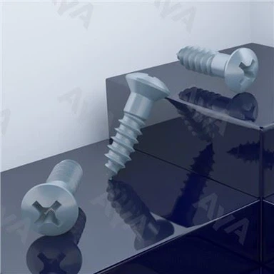 Wkręty chromowane z podniesionym łbem